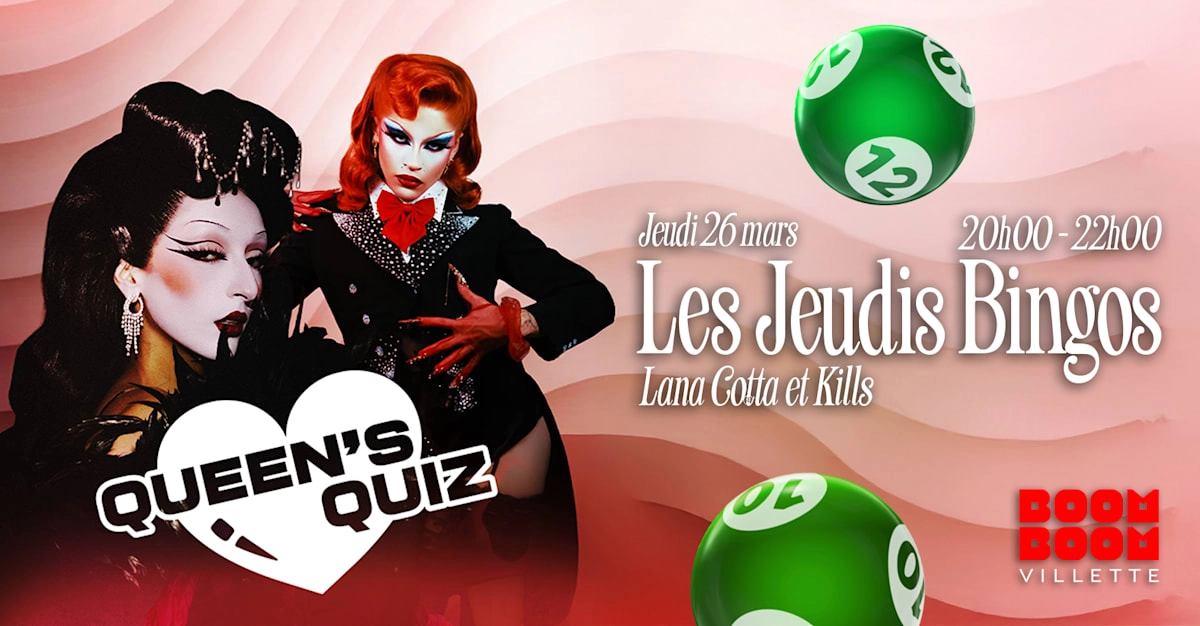 Bingo Drag : Rose (Rose & Punani) & Alexis Zago