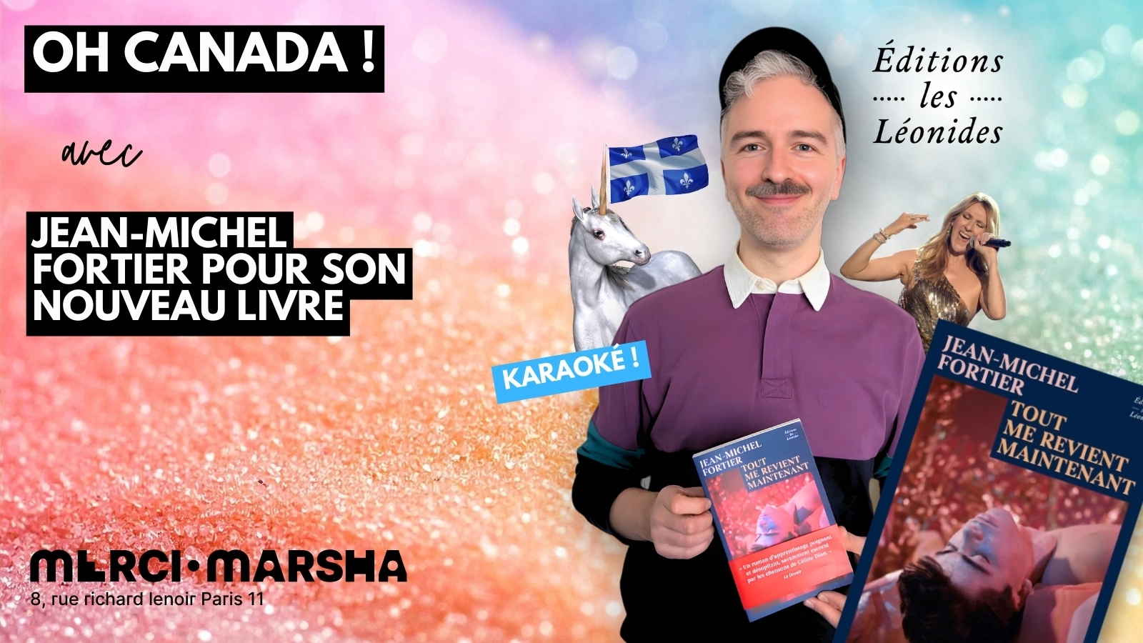 KARAOKÉ et RENCONTRE avec Jean-Michel Fortier !